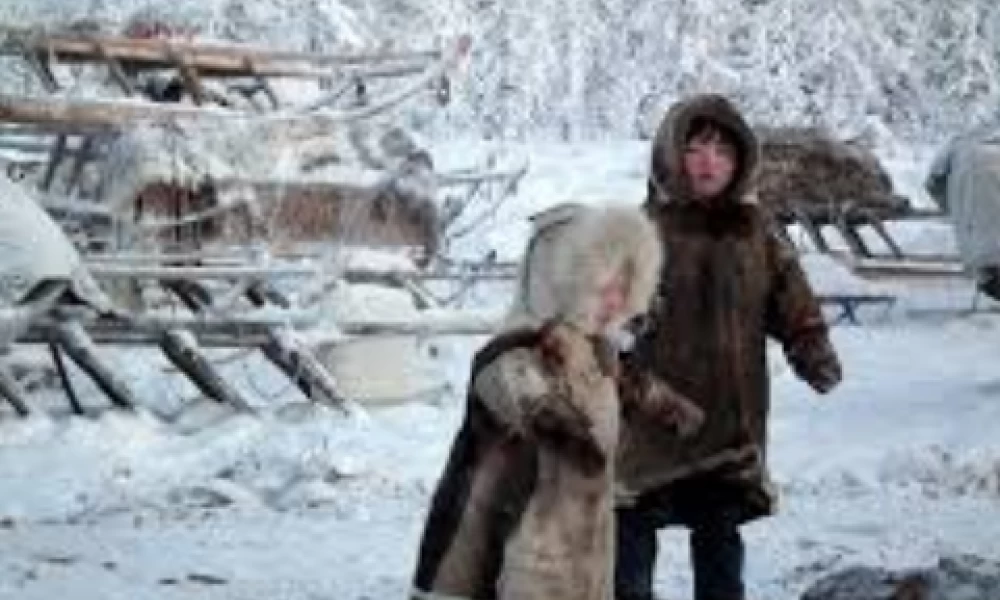 Σιβηρία: Ακόμα και στους -48 βγαίνουν να παίξουν